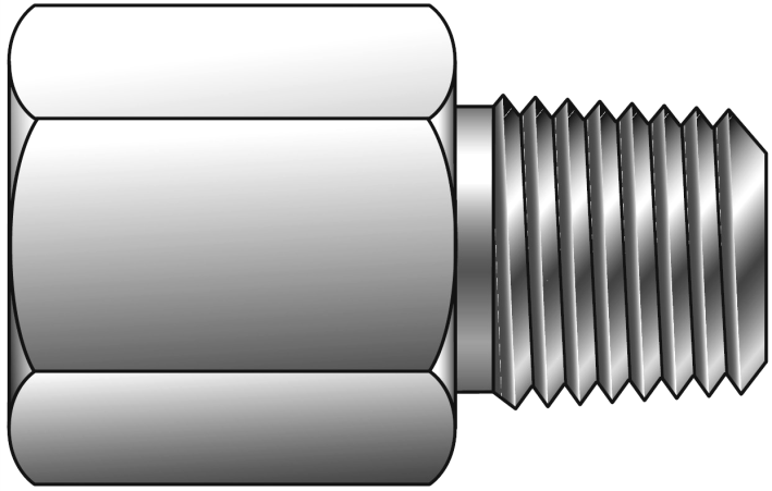 Female BSPT to Male NPT Adapter